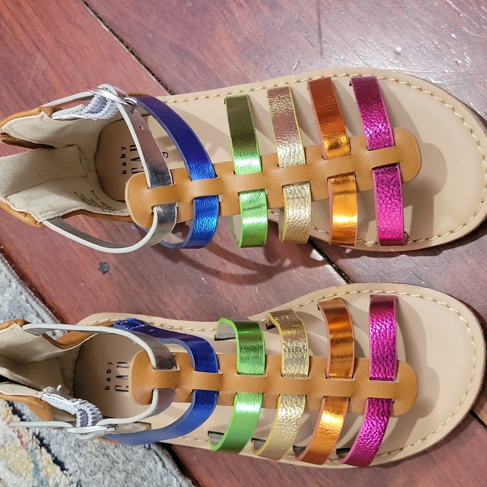 Colorful Strappy Kids Sandals